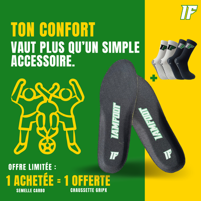 CARBO + CHAUSSETTE GRIPX OFFERTE